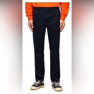 Diesel P-Francis Men’s Trousers/Pants with Adjustable Ankle Snaps - Black NWT